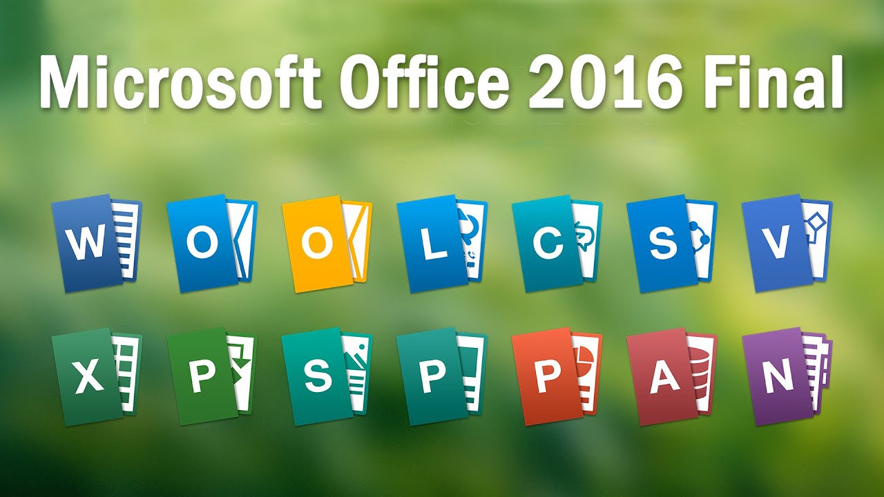 Microsoft Excel 2016 15.38 download